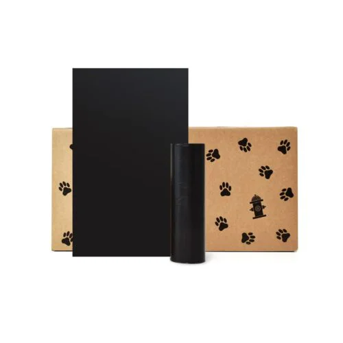 Doggie Walk Non Handle Tie Bag Black 250 Ct