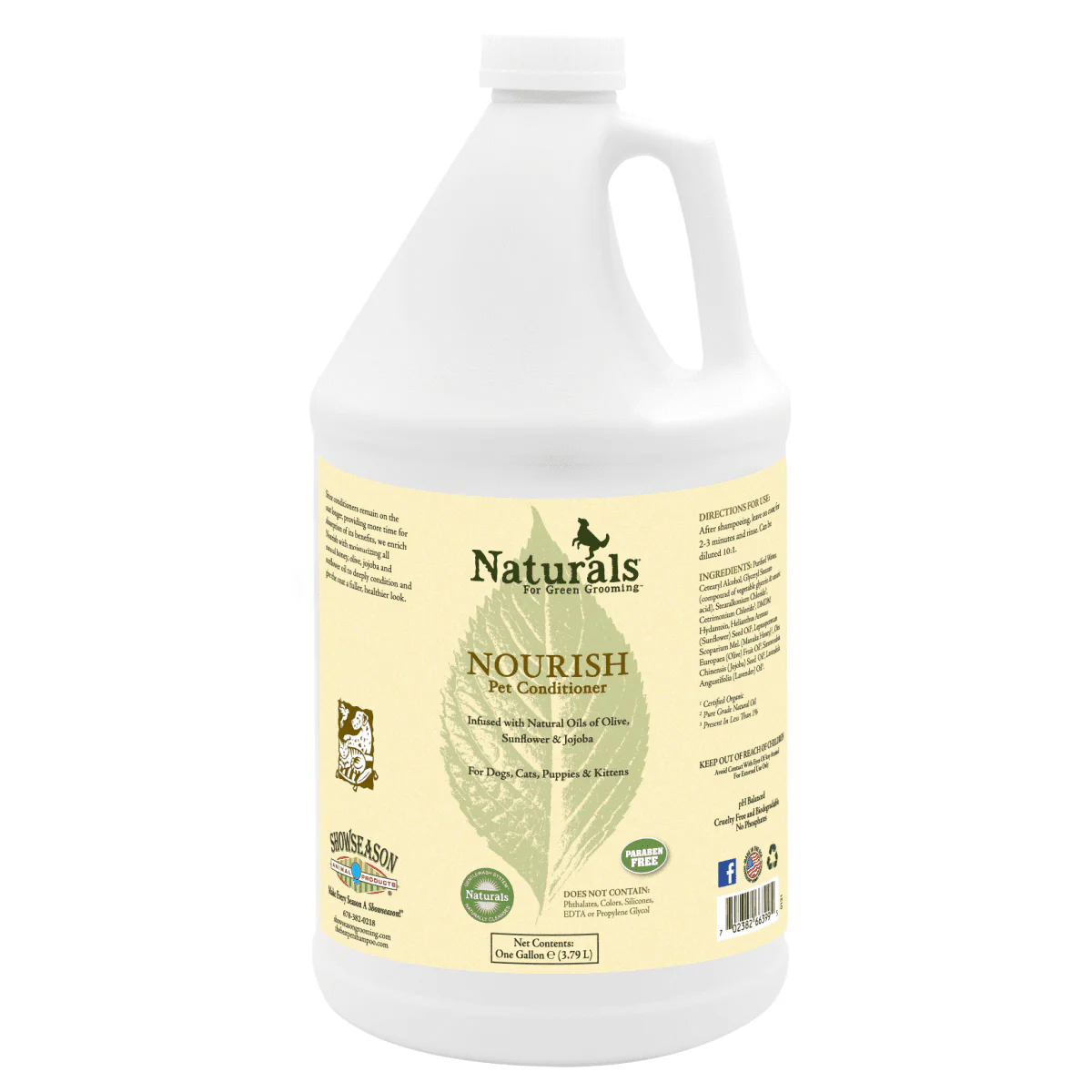 Showseason Naturals Nourish Conditioner Gallon - Image 1