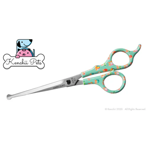 Kenchii Happy Puppy 5.5" Ball Tip Shears