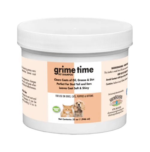 Showseason Grime Time Pet Shampoo & Degreaser 32 oz