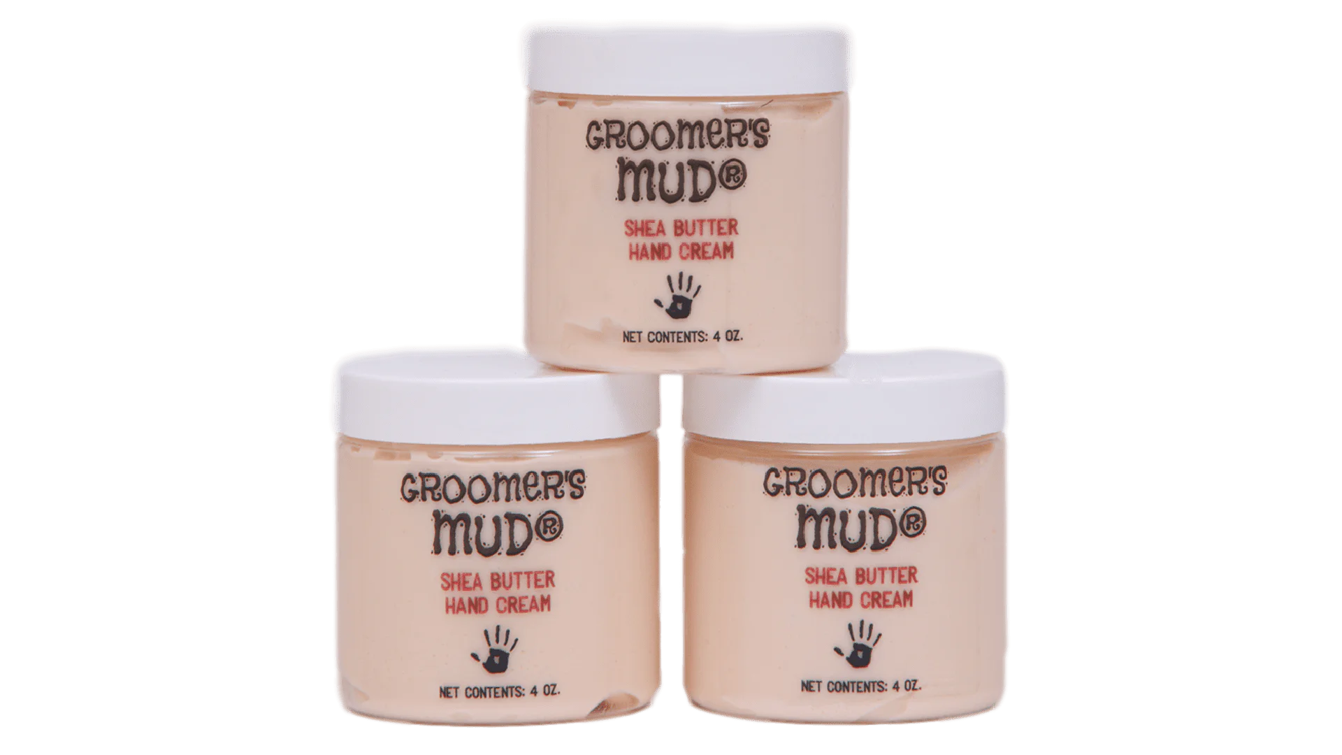 Showseason Groomers Mud Hand Cream 4 oz