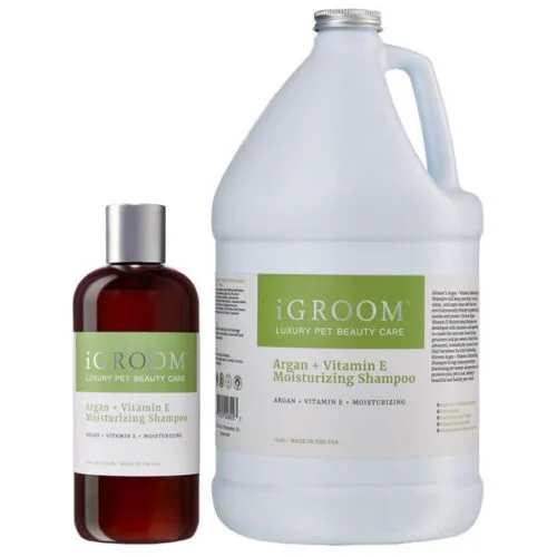 iGroom Argan+Vitamin E Moisturizing Shampoo