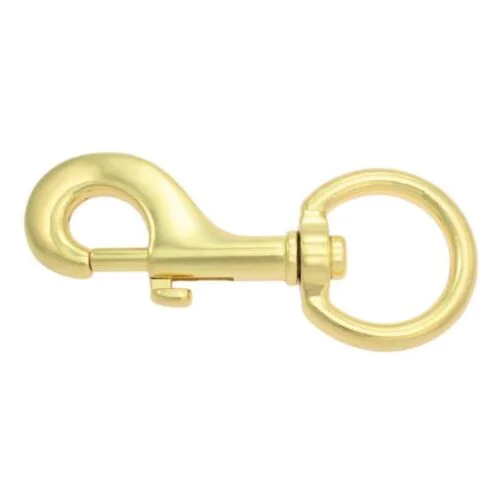 Bolt Snap Large Gold