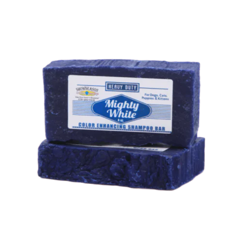 Showseason Mighty White Color Enhancing Pet Shampoo Bar