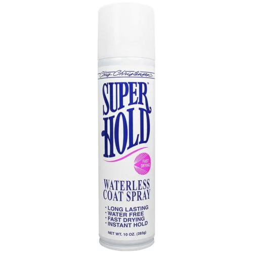 Chris Christensen Super Hold Waterless Coat Spray 10 oz