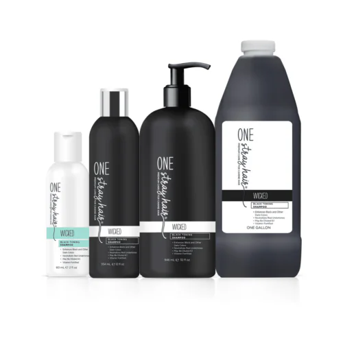 One Stray Hair Wicked - Black Toning Shampoo