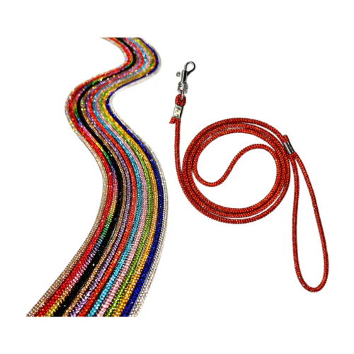 Rhinestone Toy Leash