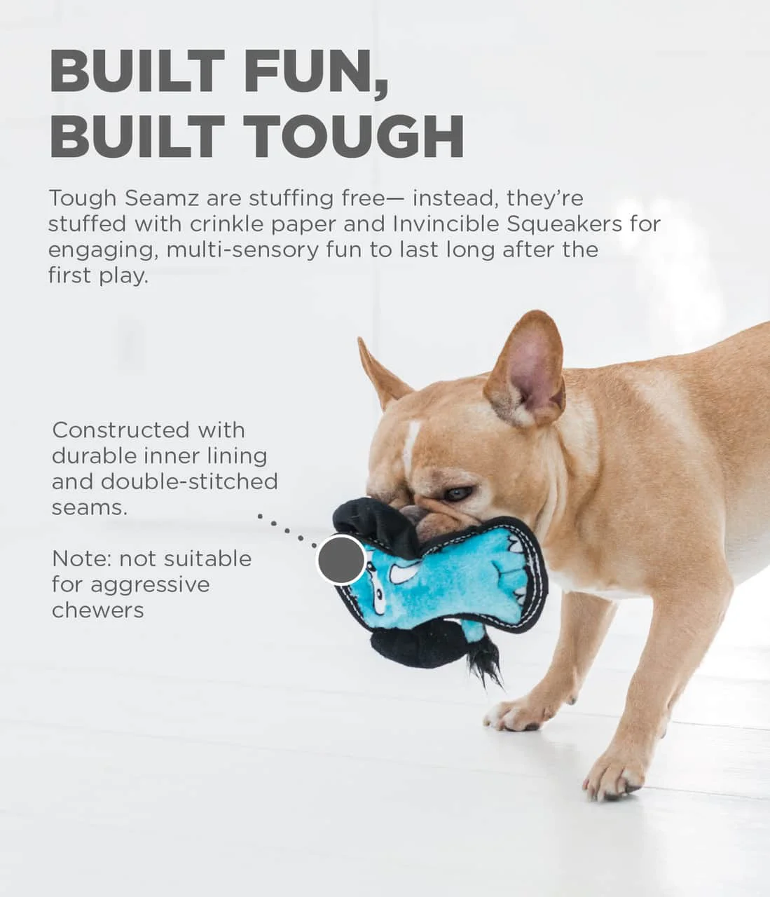 Outward Hound Tough Seamz Elephant