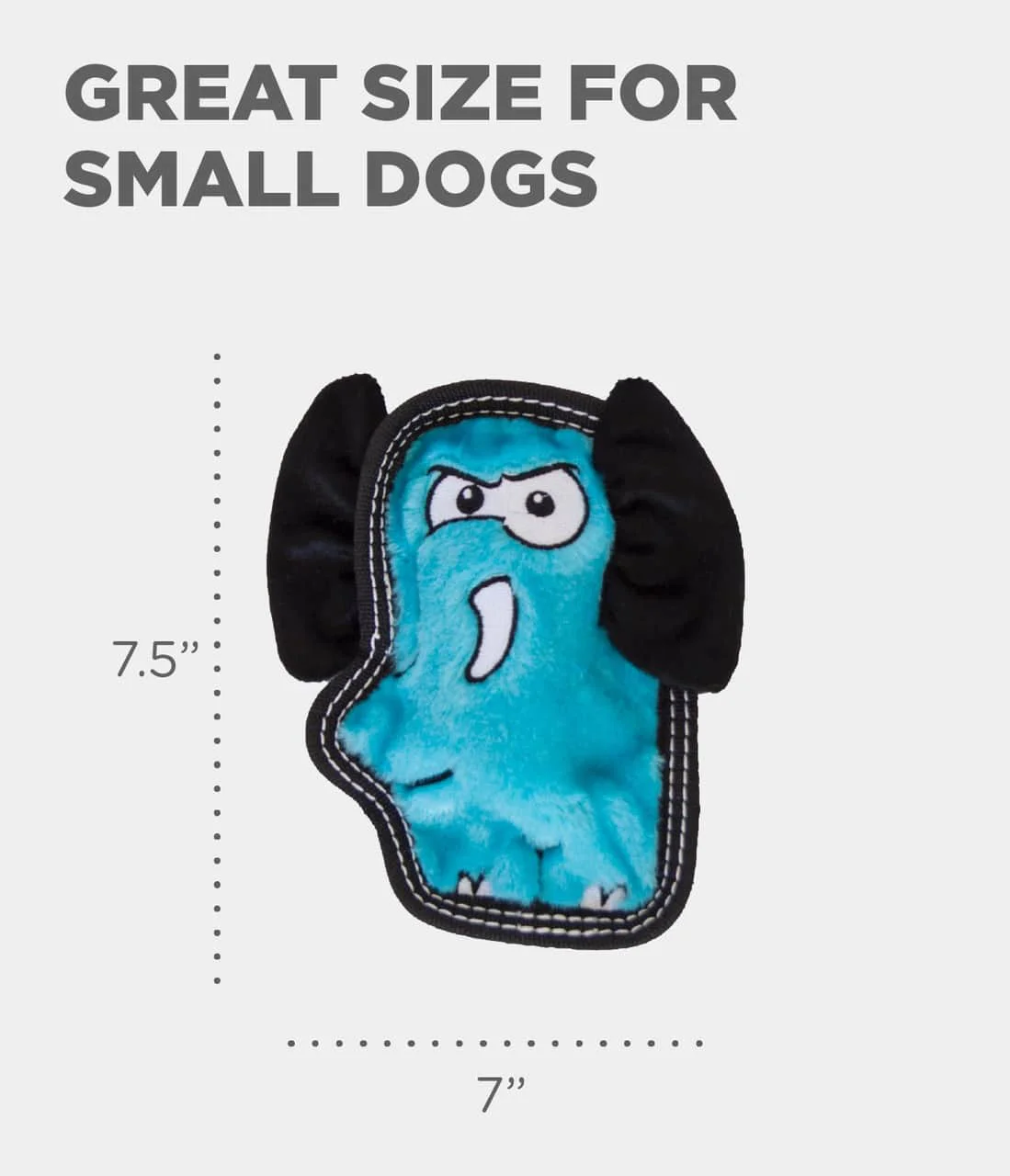 Outward Hound Tough Seamz Elephant