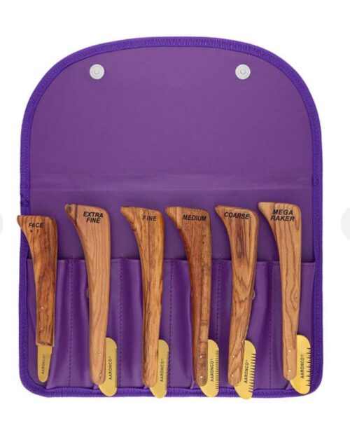 Aaronco Goldfin Set of 6 Gold Plated Stripping Knife