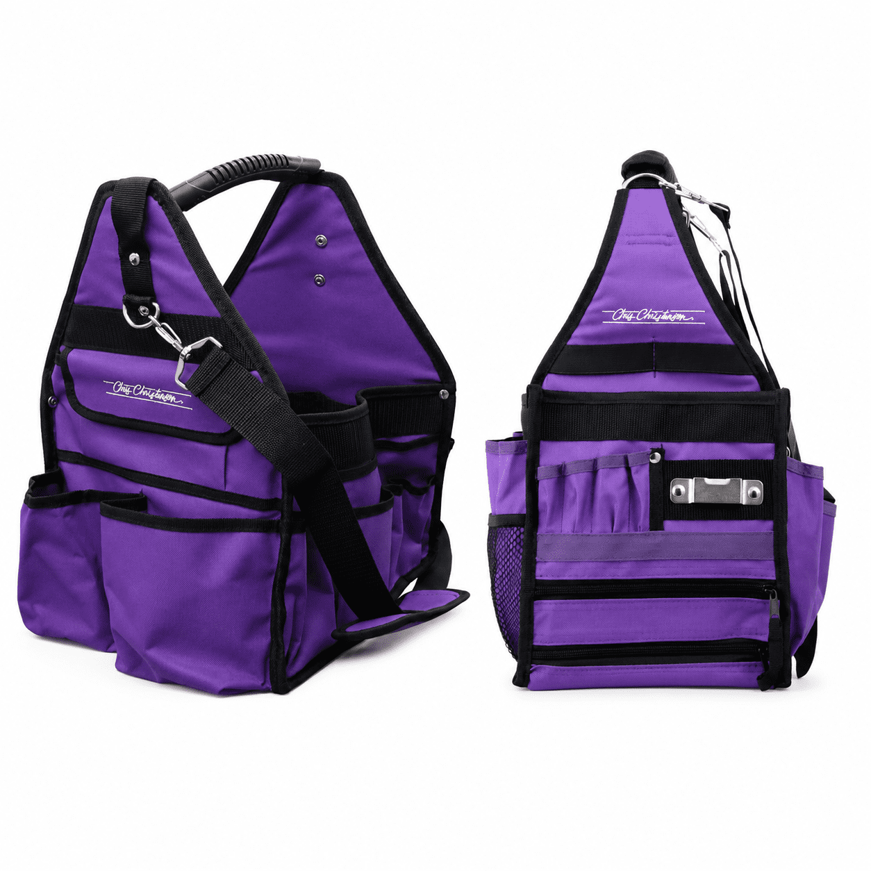Chris Christensen Purple Tote Bag