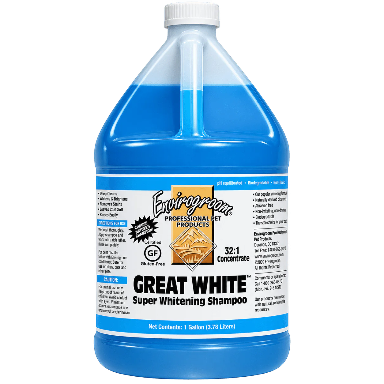 Envirogroom Great White Gallon