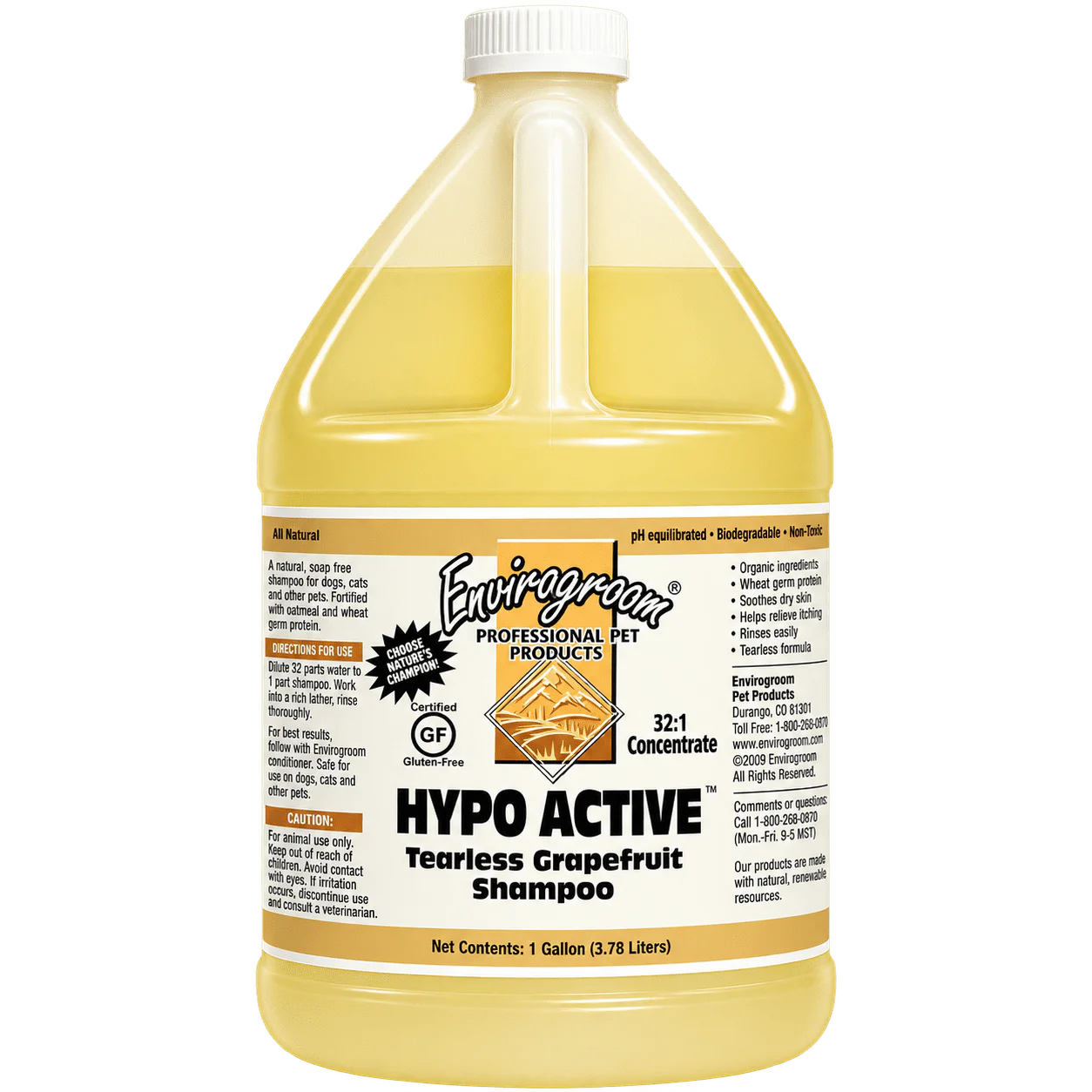 Envirogroom Hypo Active Shampoo Gallon