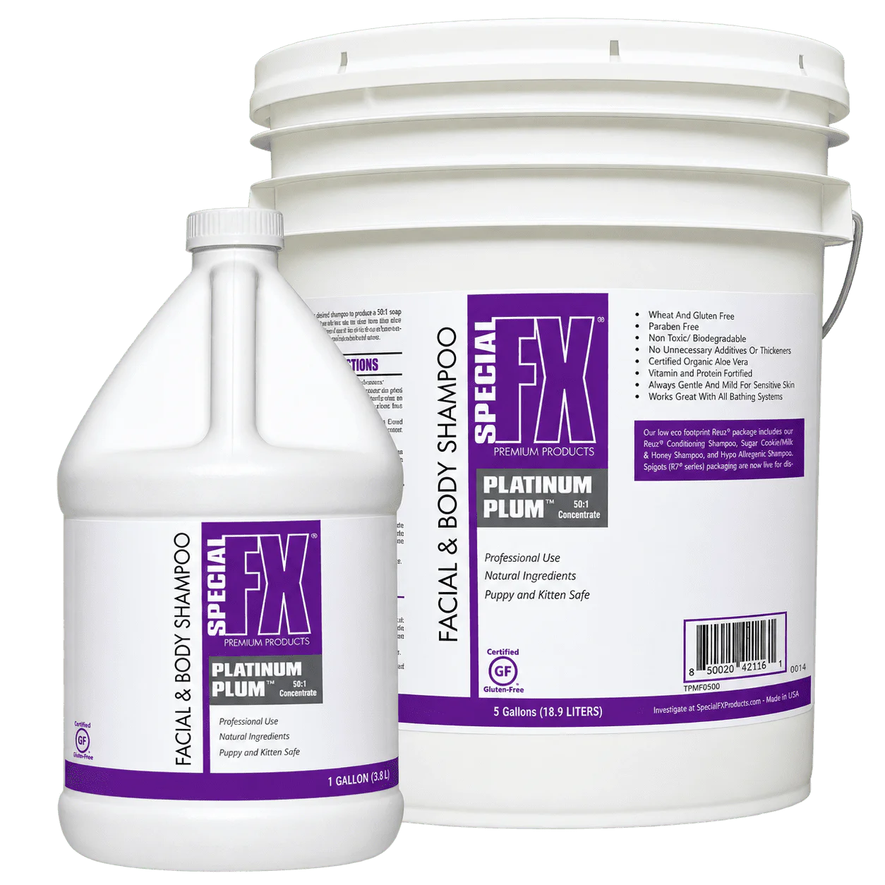 Envirogroom FX Plum Facial and Body Shampoo