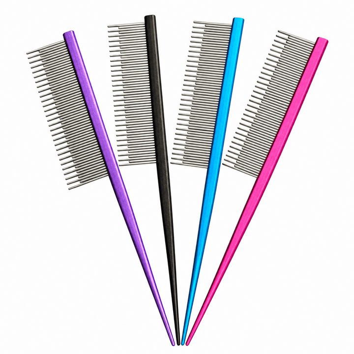 TK9 Metal Parting Comb Staggered