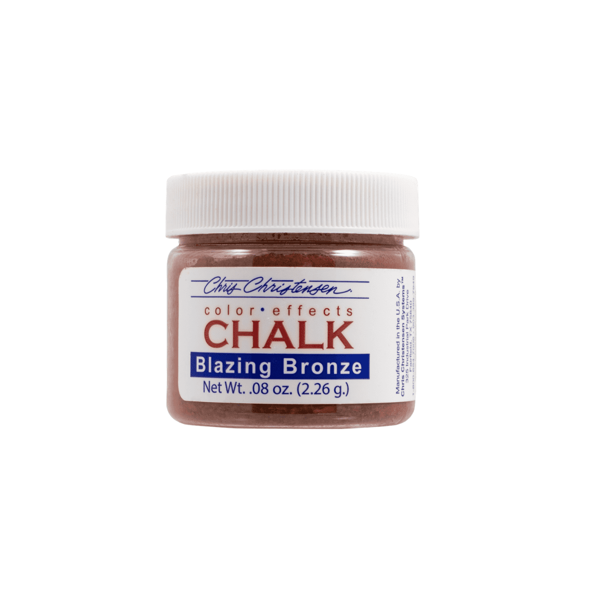 Chris Christensen Chalk - 0.08 oz Blazing Bronze Chalk - Image 1